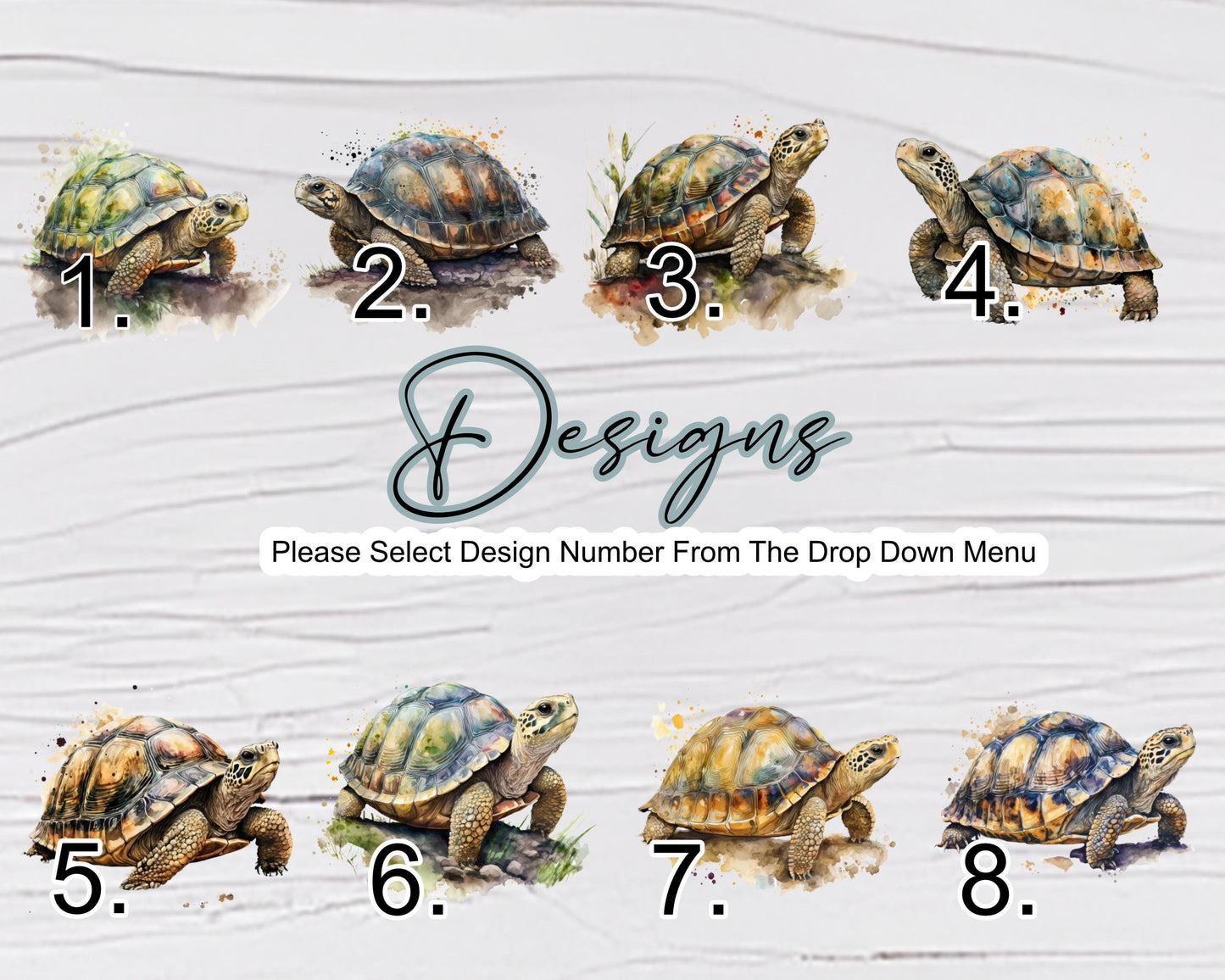 Personalised Tortoise Glass Chopping Board | A3 or A4 | Unique Gift