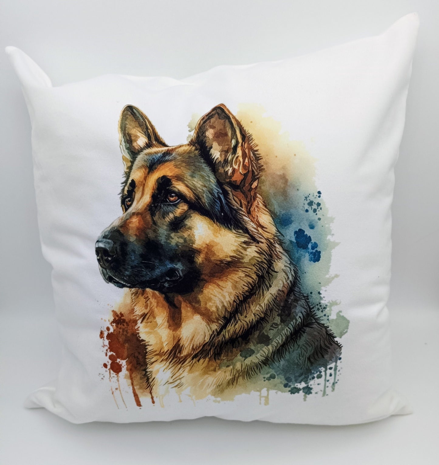 Personalised German Shepherd Cushion | Custom Dog Pillow | Dog Lover Gift