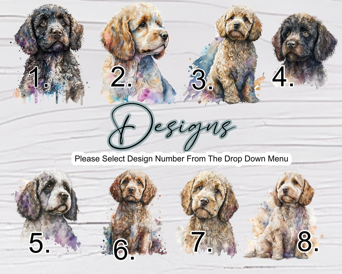 Personalised Metal Cockapoo Bookmark | Custom Dog Lover Gift | Book Lover Keepsake with Tassel
