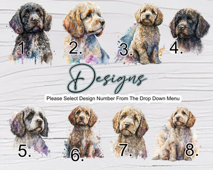 Personalised Metal Cockapoo Bookmark | Custom Dog Lover Gift | Book Lover Keepsake with Tassel