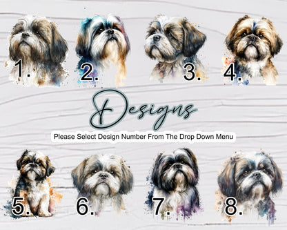Shih Tzu Cushion – Cute Dog Pillow for Shih Tzu Lovers | Pet Throw Pillow | Gift for Dog Owners, Mum, Friend or Memorial