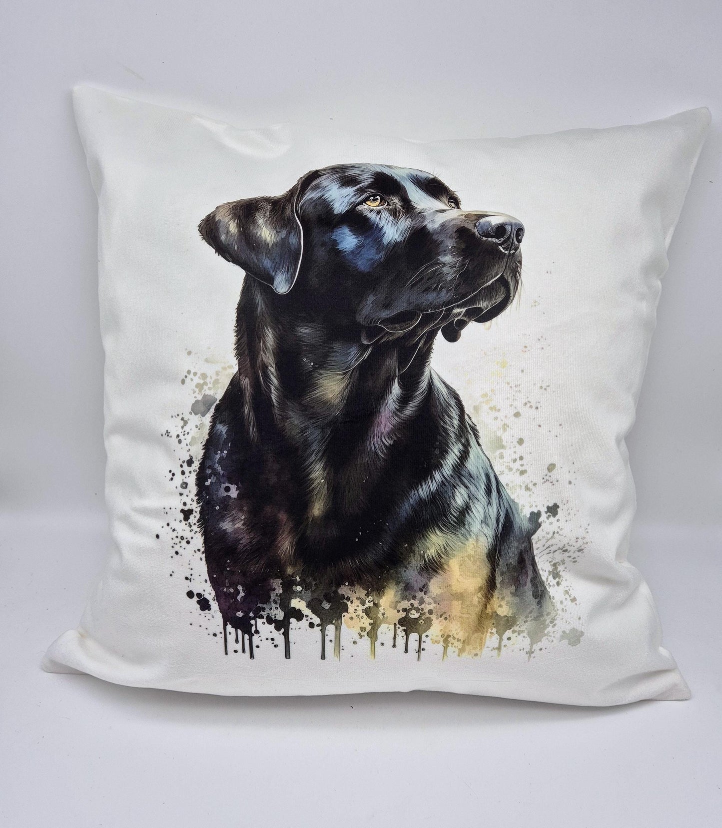 Personalised Labrador Cushion – Custom Dog Pillow | Labrador Lover Home Décor Gift