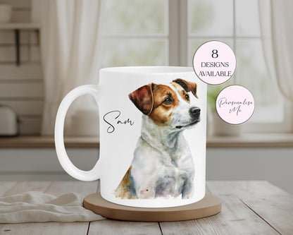 Personalised Jack Russell Mug & Coaster Set | Dog Lover Gift