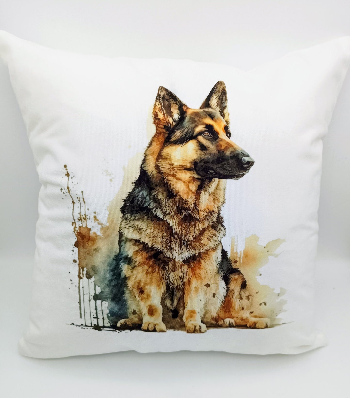Personalised German Shepherd Cushion | Custom Dog Pillow | Dog Lover Gift