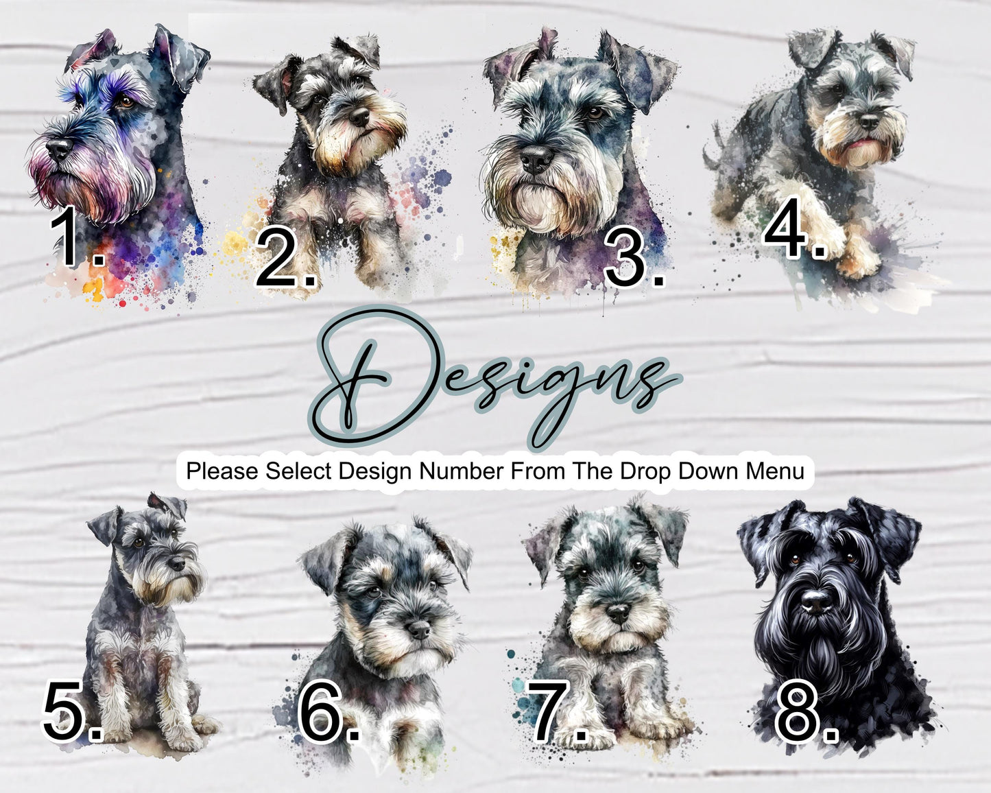 Personalised Schnauzer Cushion | Custom Dog Pillow | Gift for Dog Lovers