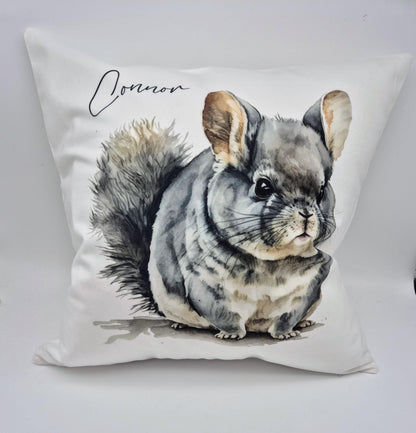 Personalised Chinchilla Cushion | Custom Pet Pillow | Home Décor Gift