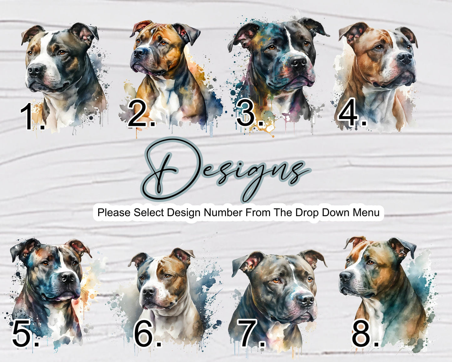 Personalised Staffordshire Bull Terrier Cushion | Custom Staffy Gift | Dog Lover Pillow