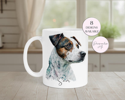 Personalised Jack Russell Mug & Coaster Set | Dog Lover Gift