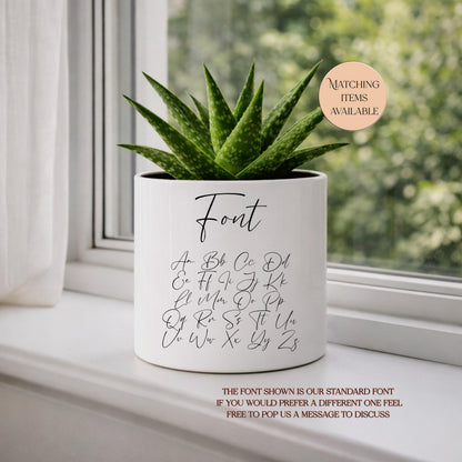 Personalised West Highland Terrier Plant Pot | Westie Gift & Succulent Planter