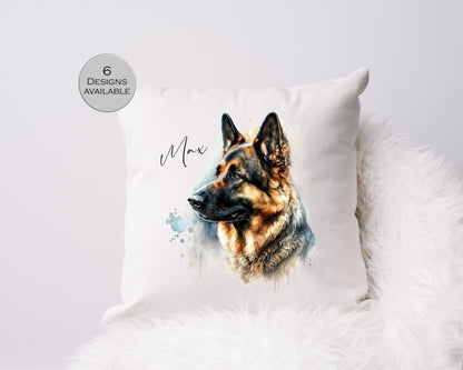 Personalised German Shepherd Cushion | Custom Dog Pillow | Dog Lover Gift