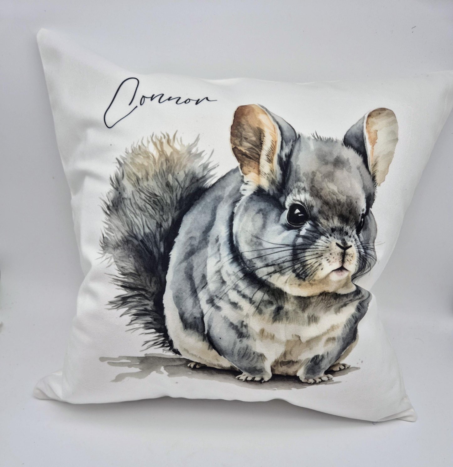 Personalised Chinchilla Cushion | Custom Pet Pillow | Home Décor Gift
