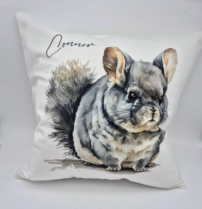 Personalised Chinchilla Cushion | Custom Pet Pillow | Home Décor Gift
