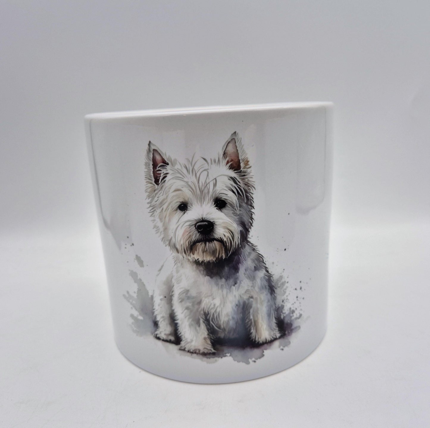 Personalised West Highland Terrier Plant Pot | Westie Gift & Succulent Planter